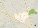 Buy Political Map of University Park, NM at AllPosters.com