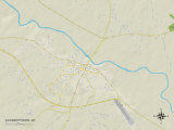 Political Map of Elizabethtown, NC