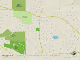 Political Map of Upper Alton, IL