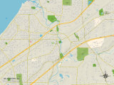 Political Map of Willoughby, OH