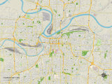 Buy Political Map of Kansas City, MO at AllPosters.com