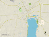 Political Map of Canandaigua, NY