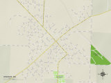 Buy Political Map of Windsor, MO at AllPosters.com