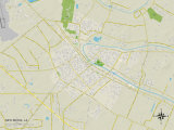 Buy Political Map of New Iberia, LA at AllPosters.com