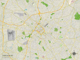 Political Map of Charlotte, NC