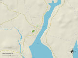 Buy Political Map of Winterport, ME at AllPosters.com