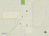 Buy Political Map of Gibson City, IL at AllPosters.com