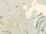 Buy Political Map of Sunrise Manor, NV at AllPosters.com