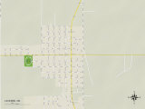 Political Map of Laverne, OK