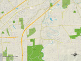 Political Map of Willoughby Hills, OH