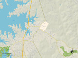 Political Map of Davidson, NC