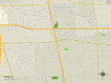 Political Map of Aldine, TX