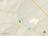 Political Map of Elizabethtown, PA