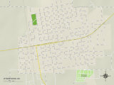 Buy Political Map of Wynnewood, OK at AllPosters.com