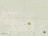 Buy Political Map of Woodward, OK at AllPosters.com