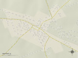 Political Map of Bertram, TX
