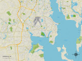 Buy Political Map of Warwick, RI at AllPosters.com