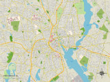 Buy Political Map of Providence, RI at AllPosters.com
