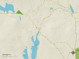 Buy Political Map of Pascoag, RI at AllPosters.com