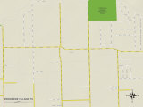 Political Map of Brookside Village, TX