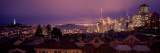 View of a Cityscape from Nob Hill, San Francisco, California, USA