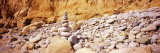 Stack of Stones on the Beach, California, USA