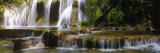 Waterfall in a Forest, Cuisance Waterfall, Jura, Franche-Comte, France
