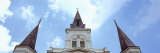 View of Cathedral, St. Louis Cathedral, Jackson Square, French Quarter, New Orleans, Louisiana, USA