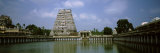 Pond in Front of a Temple, Chidambaram Temple, Chidambaram, Cuddalore District, Tamil Nadu, India