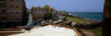 Tourists in Courtyard of Castle, Castillo De San Cristobal, Old San Juan, San Juan, Puerto Rico