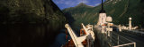 Buy Cranes on a Barge, Geiranger Fjord, Geiranger, More Og Romsdal, Norway at AllPosters.com