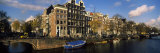 Buildings Along a Canal, Amsterdam, Netherlands