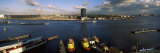 Ships at a Harbor, Amsterdam, Netherlands