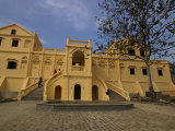 Facade of a Palace, Vua Meo, Cat King House, Bac Ha, Lao Cai Province, Vietnam