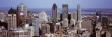Aerial View of Buildings in a City, Montreal, Quebec, Canada
