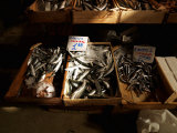 Fish for Sale in a Market, Central Market, Omonia District, Athens, Attica, Greece