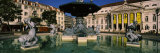 Fountain in Front of an Opera House, Praca Rossio, National Theatre Dona Maria Ii, Lisbon, Portugal