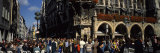 People in Front of a Government Building, Munich Town Hall, Marienplatz, Munich, Bavaria, Germany