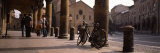 Colonnade in Front of Church, Basilica Santuario Di Santo Stefano, Emilia-Romagna, Italy