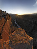 River Passing Through a Canyon, Toroweap Point, Grand Canyon National Park, Arizona, USA