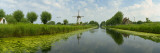 Buy Traditional Windmill Along with a Canal, Damme, Belgium at AllPosters.com