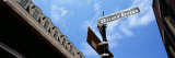 Street Name Signboard, Bourbon Street, French Market, French Quarter, New Orleans, Louisiana