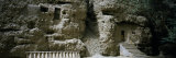Facade of a Cave, Western Thousand Buddha Cave, Dunhuang, Jiuquan, Gansu Province, China