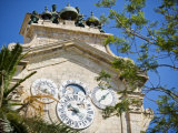 Valletta, Clock Tower of Grand Master's Palace in Centre of Old Walled City of Valletta, Malta