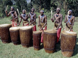 Buy Intore Drummer Plays at Butare,In the Days of Monarchy in Rwanda at AllPosters.com