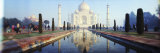 Buy Reflection of a Mausoleum in Water, Taj Mahal, Agra, Uttar Pradesh, India at AllPosters.com