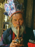 Buy Naxi Dongba, or Wise Man or Shaman, Traditionally Acted as a Mediator with Spirit World at AllPosters.com