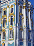 St Petersburg, Tsarskoye Selo, Catherine Palace Was Commissioned by the Empress Elizabeth, Russia