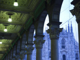 Lombardy, Milan, Piazza Del Duomo, Duomo, Cathedral, Dawn, Italy