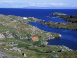 East Coast of Harris Looking over Minch Towards Mull